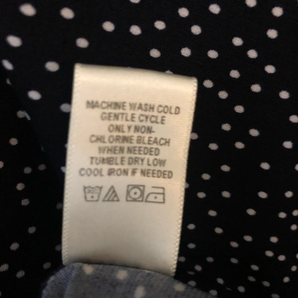 Beacon Blue & White Polka Dot Top - Picture 6 of 6